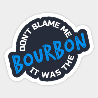 BOURBON Sticker